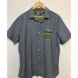 Modern Amusement Pacsun Button-Front Shirt